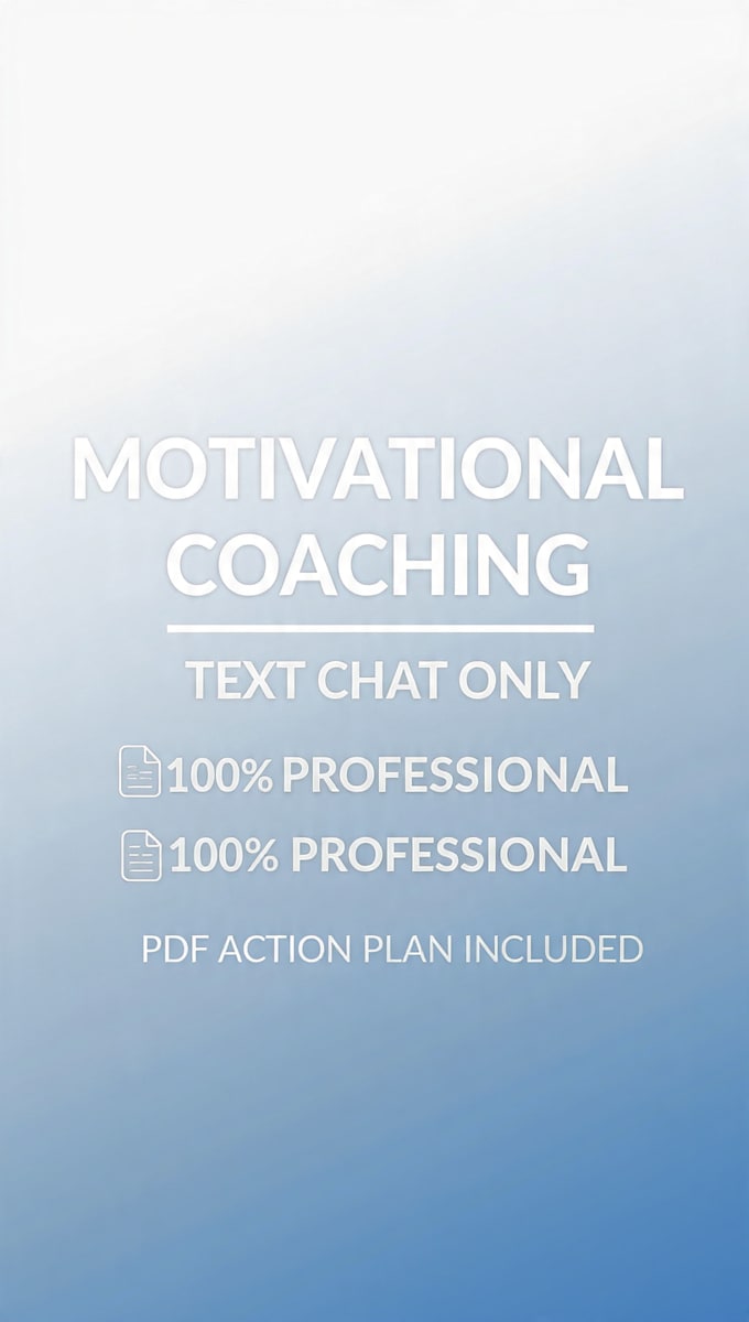 motivational coaching and active listening via text chat