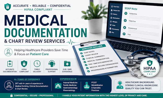 provide accurate medical documentation and chart review