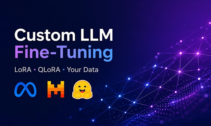 fine tune and train custom llm ai model on your data