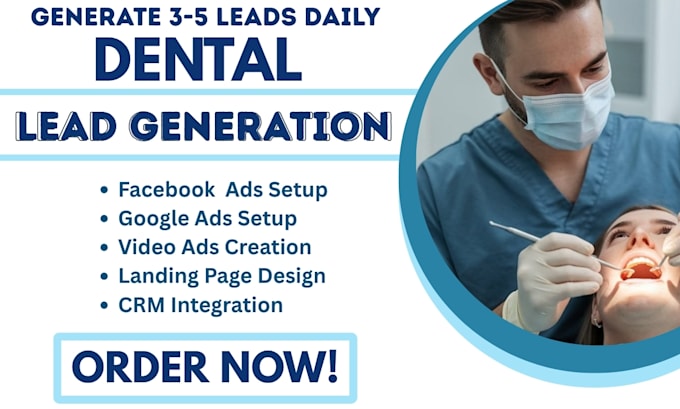 dental leads, dental facebook ads, dental google ads, dental video ads