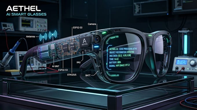 design custom ai smart glasses hardware for wearable devices