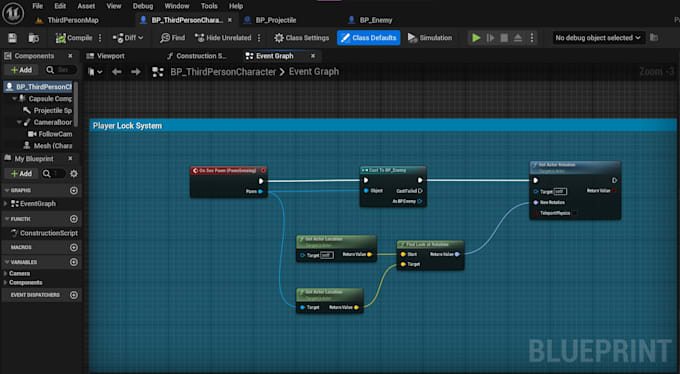 build or fix your unreal engine blueprint systems
