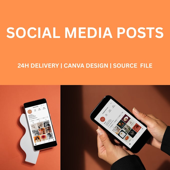 design eye catching socialmedia posts for instagram facebook