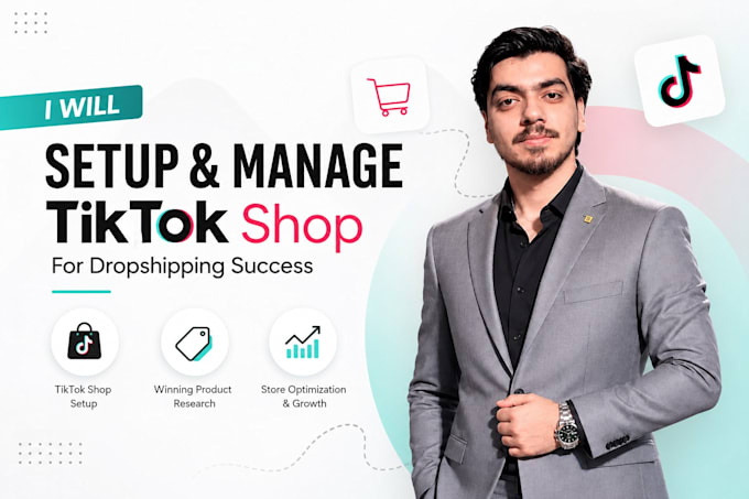 manage tiktok shop, setup and product listing