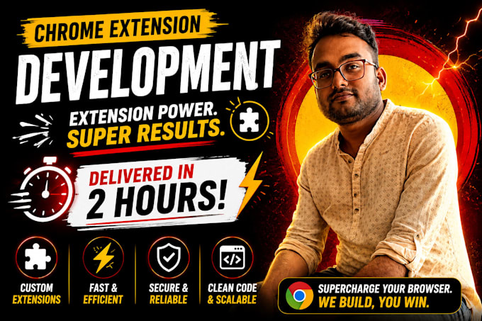 custom chrome extension development