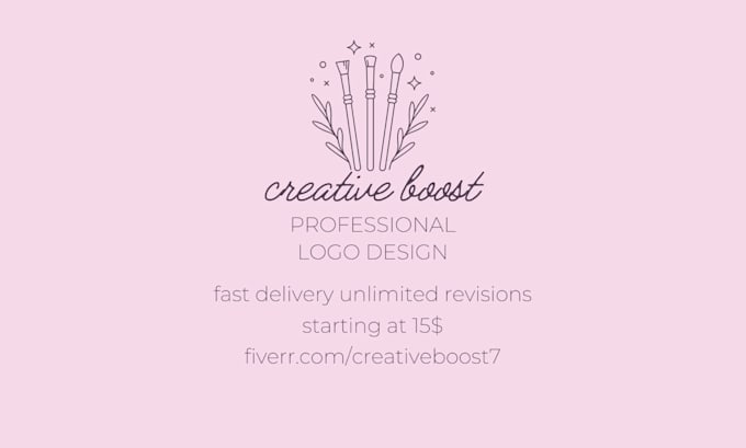 design professional logo for your business