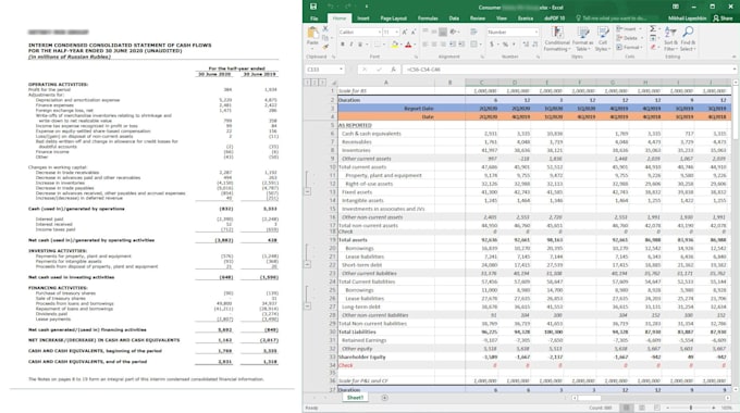 clean, format, split, merge excel data