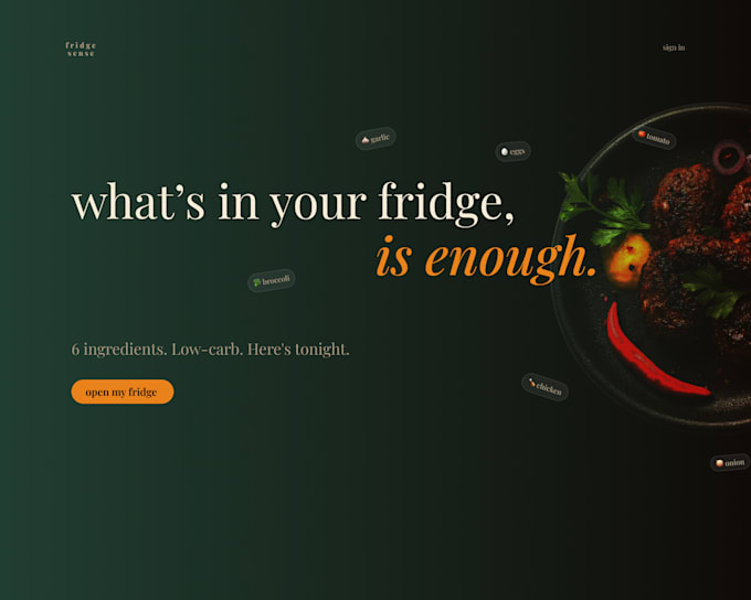 design and develop modern react and tailwind website