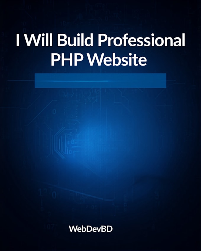 create PHP website with HTML, mysql and xampp setup