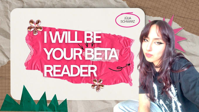 be the beta reader for your book