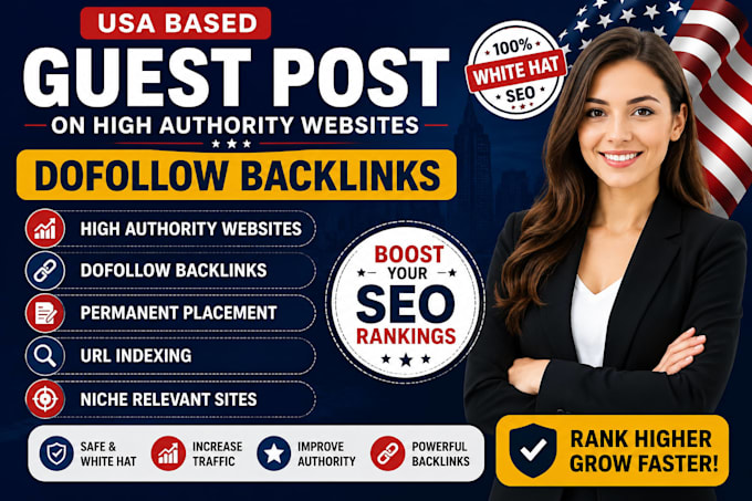 provide USA  UK guest posts with dofollow backlinks