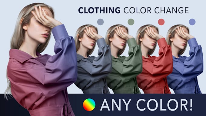 change the color of your clothing