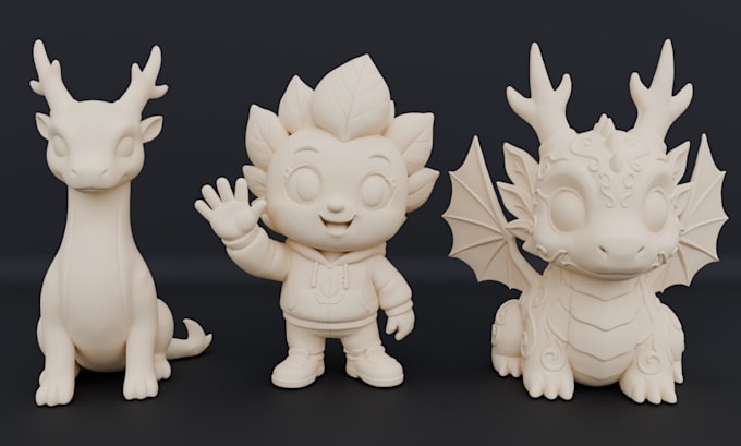 design 3d action figure and custom figurine stl