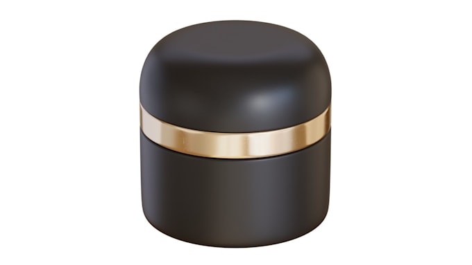 create luxury face cream animation 3d cgi product animation