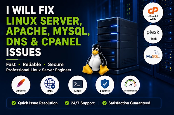 fix cpanel, whm, dns and email issues