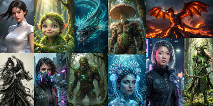 create high quality ai generated artwork
