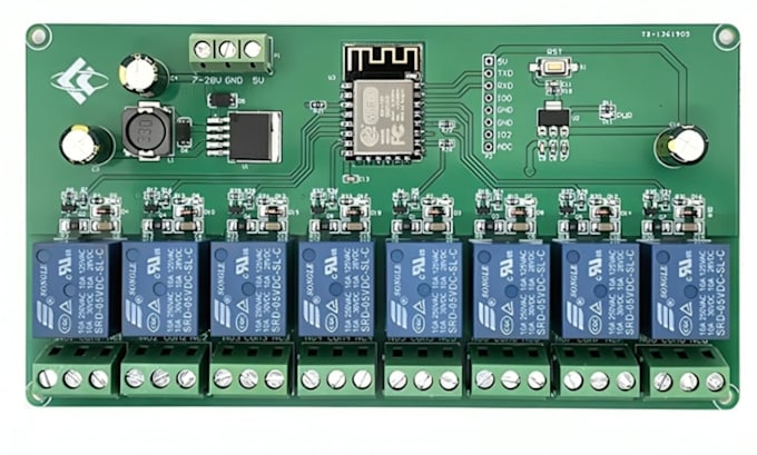 design pcb layout, circuit schematic and pcb design