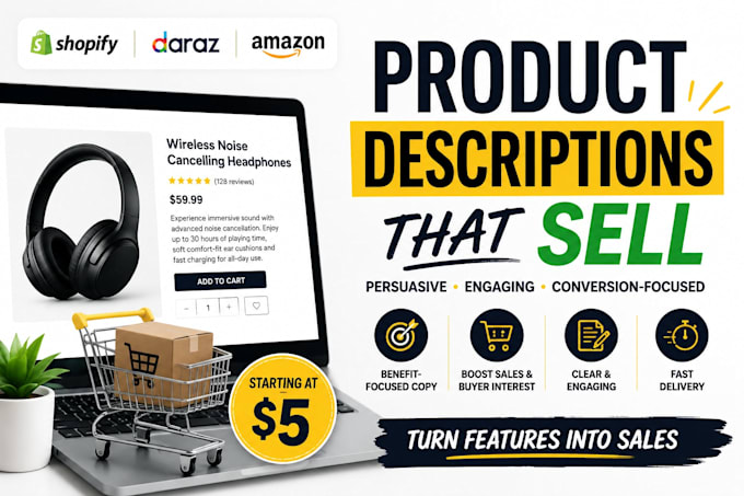 write persuasive product descriptions that increase sales