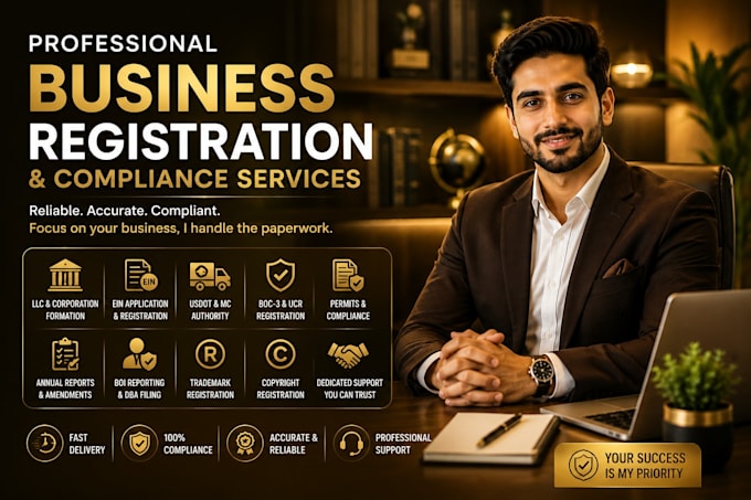 form your llc, obtain ein, handle business registration professionally