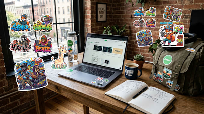 cute cartoon sticker packs