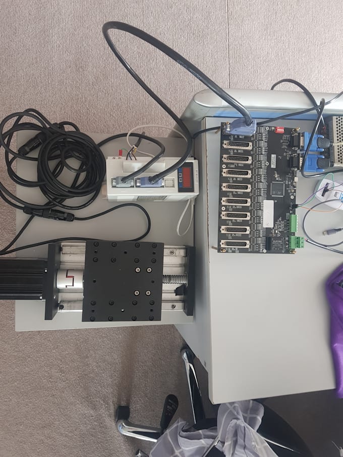 develop stm32 firmware and pcb for multi axis motion simulator rigs
