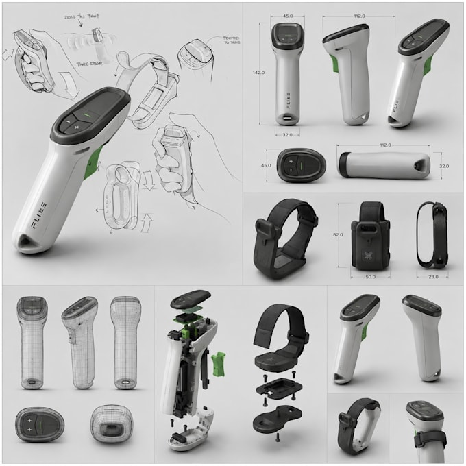 create industrial product design for ideas