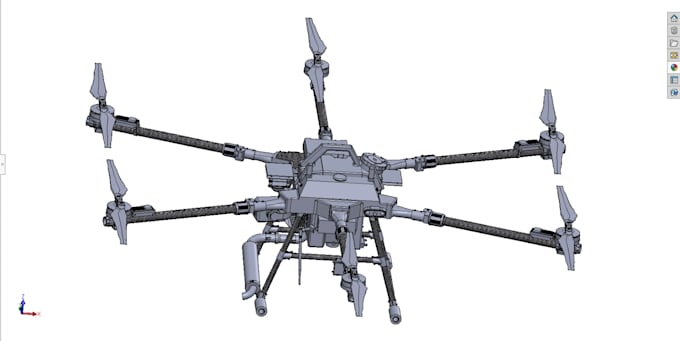 design custom drones, uavs, vtols, industrial parts and fpvs