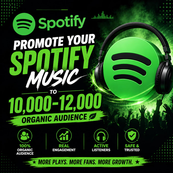 do spotify music promotion organically