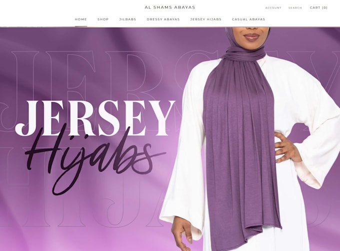 create islamic clothing website abaya store abaya shopify website