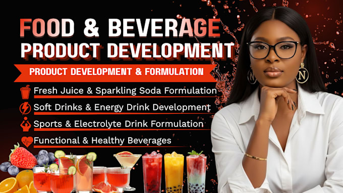 formulate energy drinks, functional beverages, smoothies, custom drink recipes