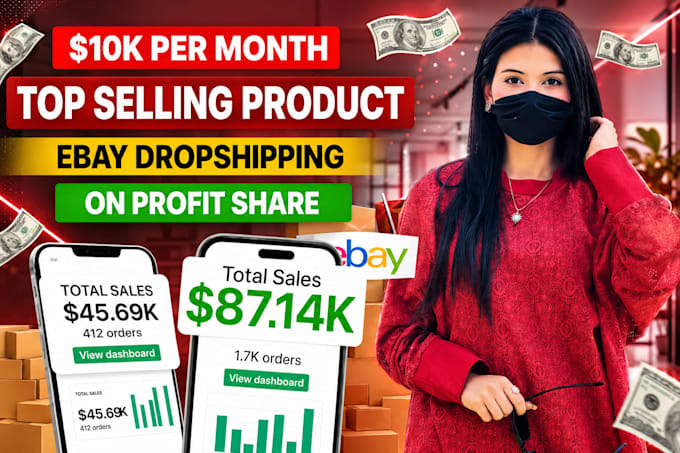 do ebay dropshipping on profit share