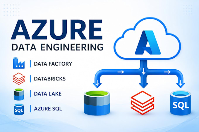 build azure data factory, databricks and etl data pipelines
