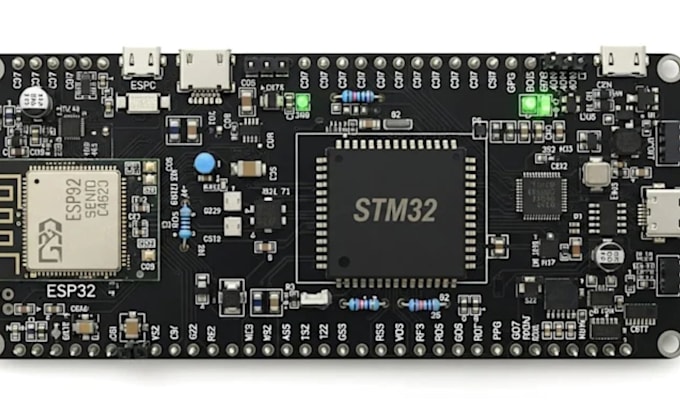 program esp32 and develop pcb, firmware and embedded systems