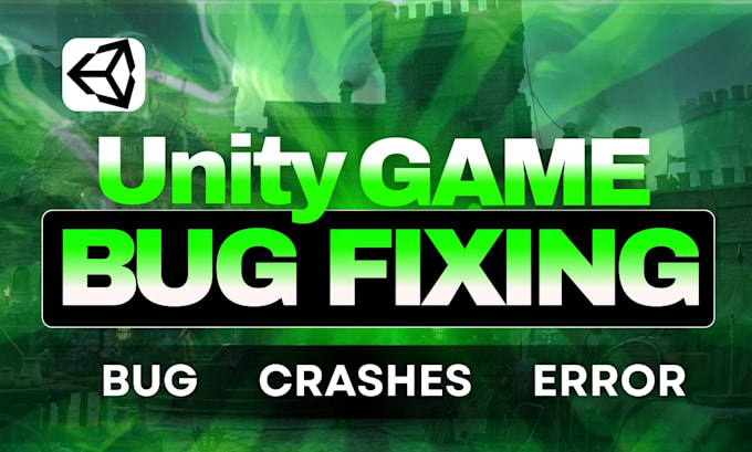debug and fix unity game bugs, build errors, crashes and c sharp scripting