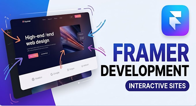 do framer web development and no code website development