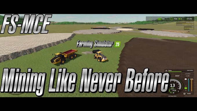 build custom farming simulator fs19 fs22 fs25 maps mods with field building road