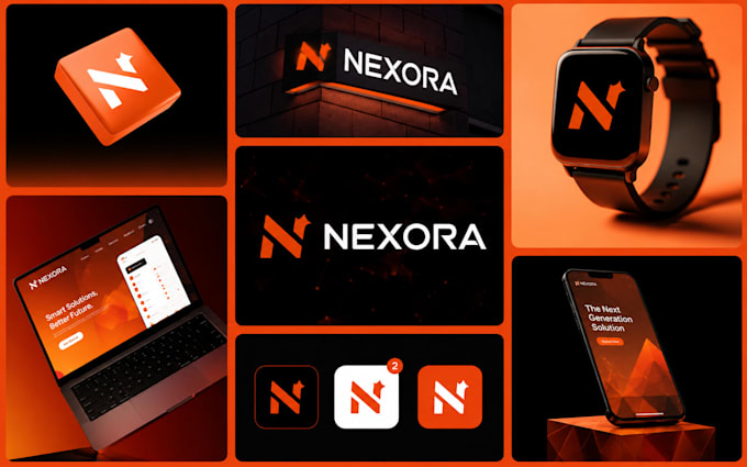 design a modern and professional logo for your business kit