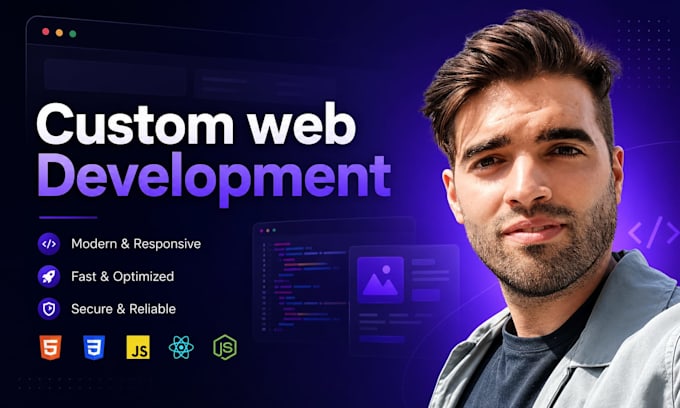 build a custom web application or business dashboard