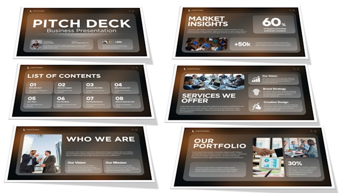 do unique presentation template