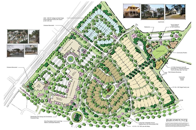 create land subdivision plans, plot layouts, and site development drawings