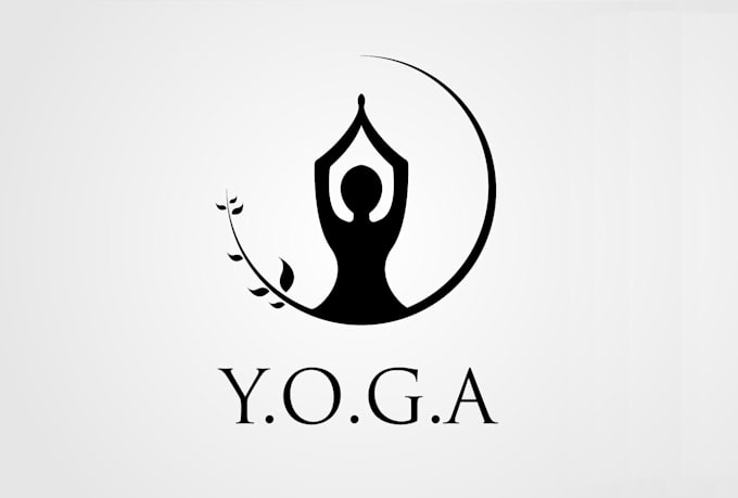 design a modern minimalist yoga studio logo