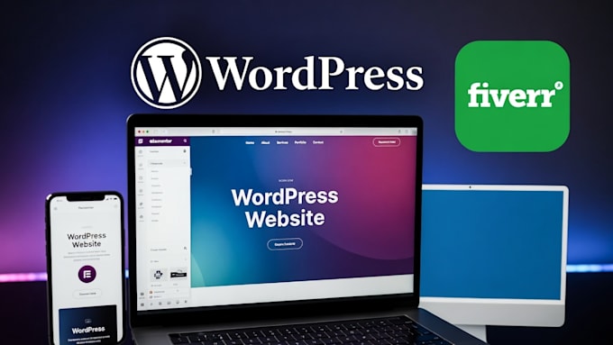 modern responsive wordpress website design full development