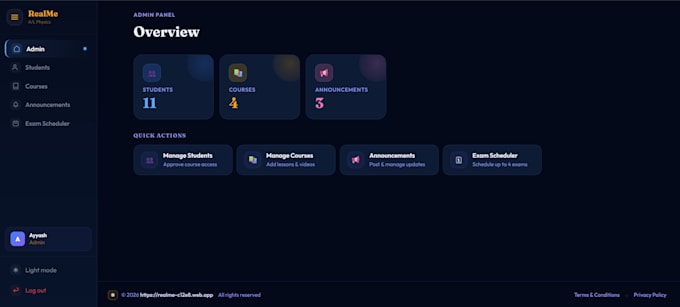 develop a full stack web app