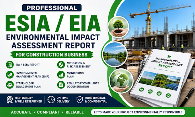 provide environmental impact assessment eia for waste management