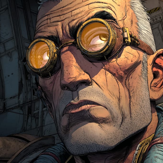create stunning superhero comic art