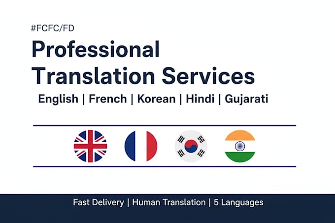 translate documents in 5 languages