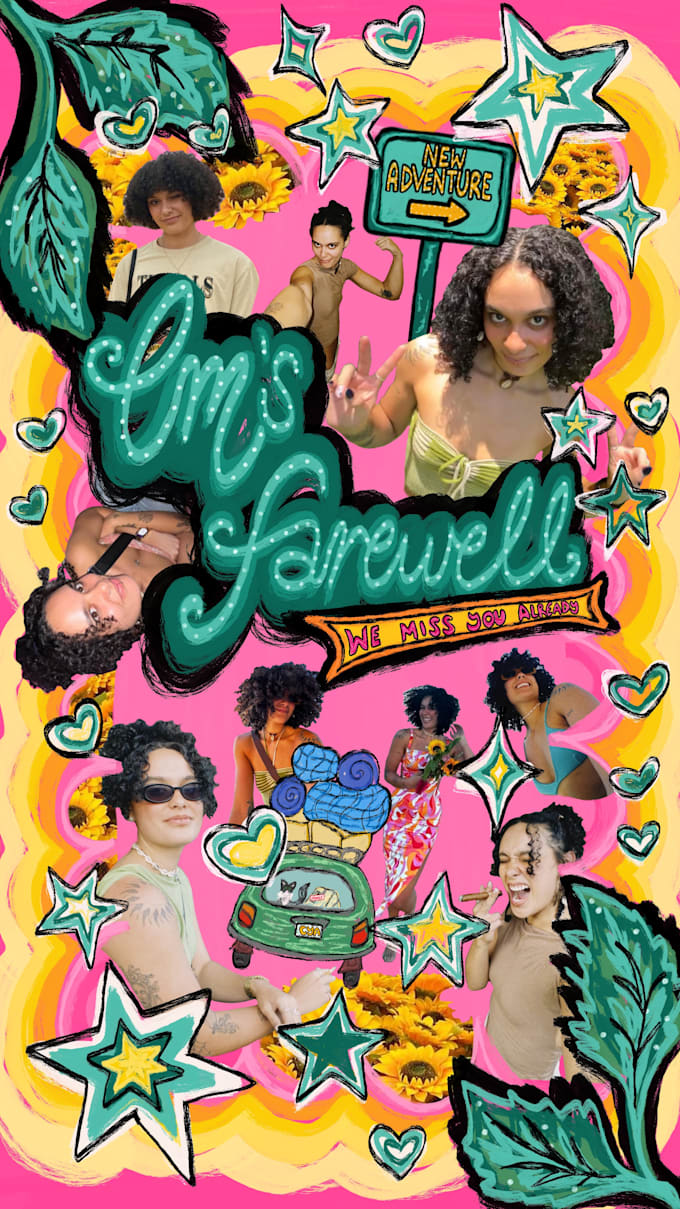 create personalised scrapbook style memory collages