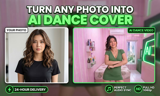 turn your photo into ai dance video