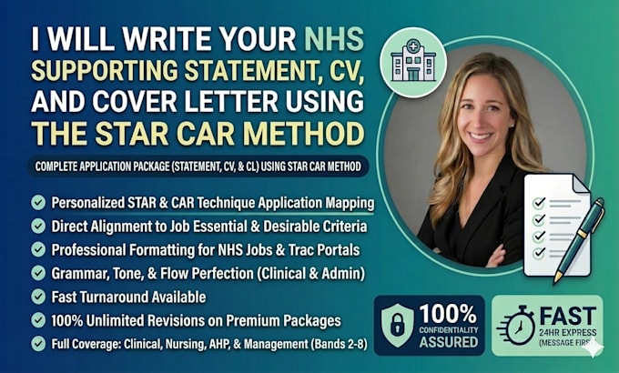 write a compelling nhs nursing supporting statement for your application