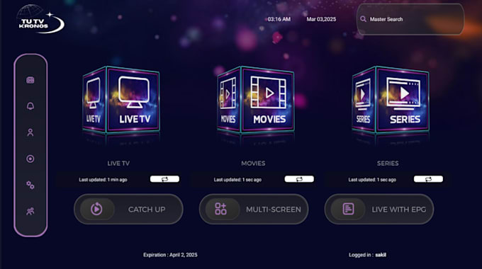 rebrand iptv player app for android TV, fire TV and smart TV